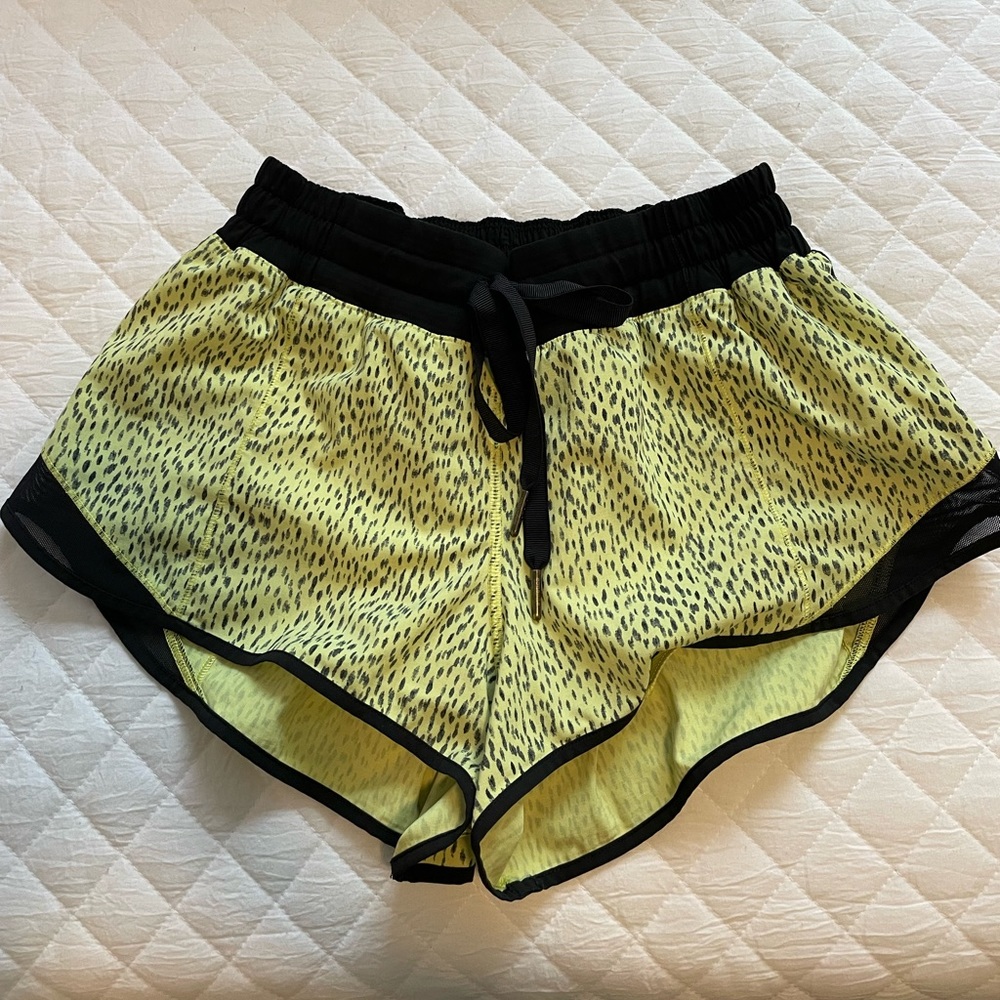 Lululemon neon yellow short